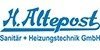 Logo von Altepost H. GmbH Sanitär- und Heizungstechnik