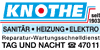 Logo von Knothe GmbH Sanitär-Heizung-Elektro