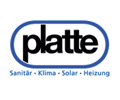 Logo von Platte Uwe - Heizung Sanitär Solar